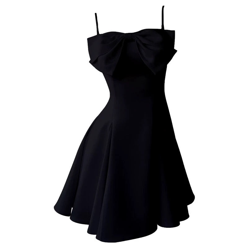 Trendy A line Spaghetti Straps White Satin Formal Short 8th Grade Homecoming Dress Summer Middle School Hoco Dresses Birthday Outfits W920