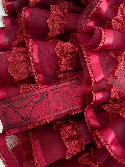 Cute Ball Gown Spaghetti Straps Burgundy Lace 8th Graduation Dresses Homecoming Dress Summer Middle School Formal Baddie Hoco Dresses Cocktail Dress W0921