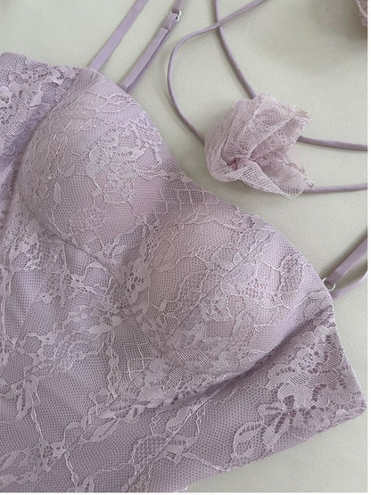 Trendy A line Spaghetti Straps Lilac Lace Sleeveless Formal Short 8th Grade Homecoming Dress Summer Middle School Hoco Dresses Cocktail Dress Birthday Outfits W947