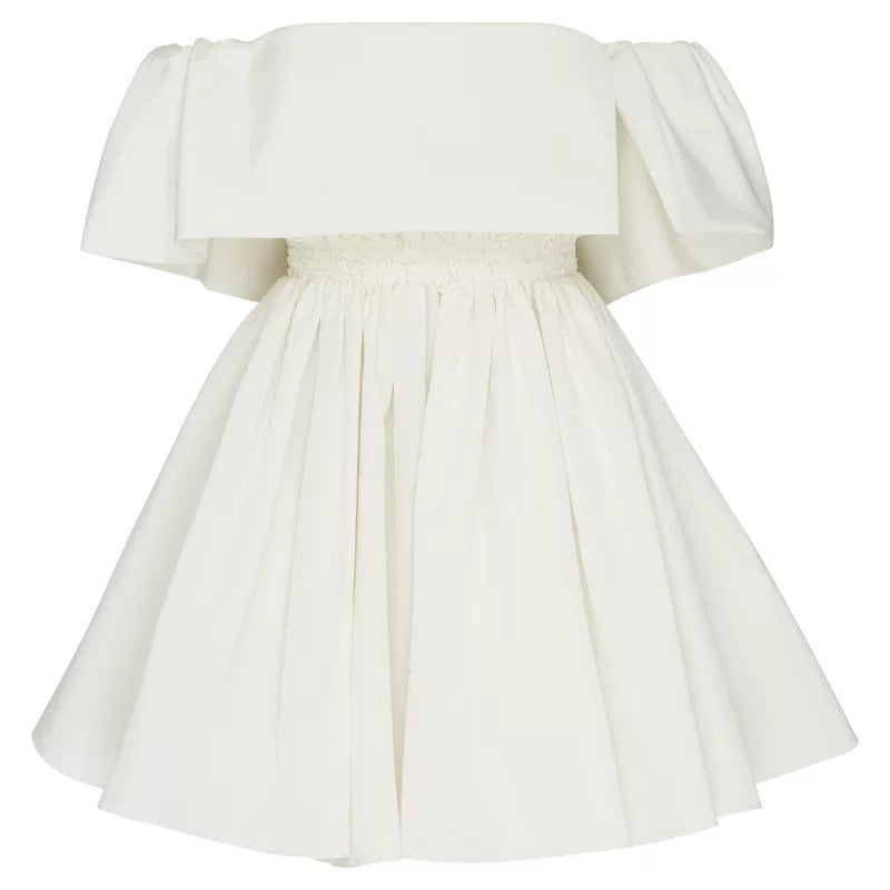 Trendy A line Off The Shoulder Satin Formal Short 8th Grade Homecoming Dress Summer Middle School Hoco Dresses Birthday Outfits W948