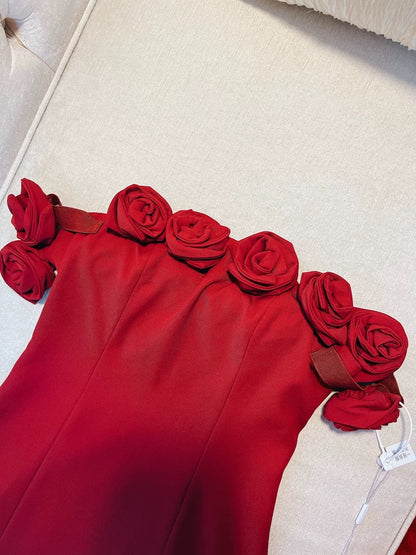 Trendy Sheath Off The Shoulder Red Formal Short 8th Grade Homecoming Dress Summer Middle School Hoco Dresses Cocktail Dress Birthday Outfits W959