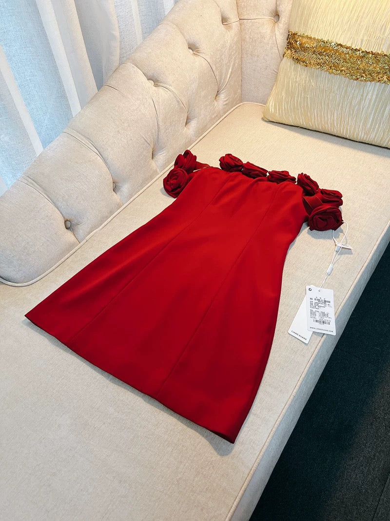 Trendy Sheath Off The Shoulder Red Formal Short 8th Grade Homecoming Dress Summer Middle School Hoco Dresses Cocktail Dress Birthday Outfits W959