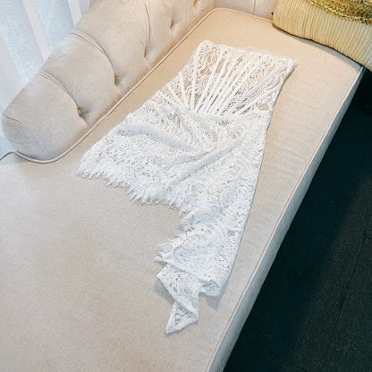 Sexy Sheath Strapless Lace Sleeveless Formal Short 8th Grade Homecoming Dress Summer Middle School Hoco Dresses Cocktail Dress Birthday Outfits W969