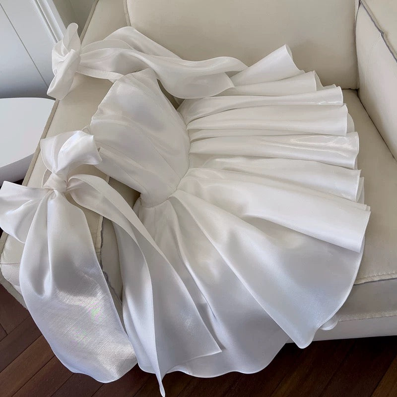 Sexy A Line Spaghetti Straps Sleeveless Formal Short 8th Grade Homecoming Dress Summer Middle School Hoco Dresses Birthday Outfits W978