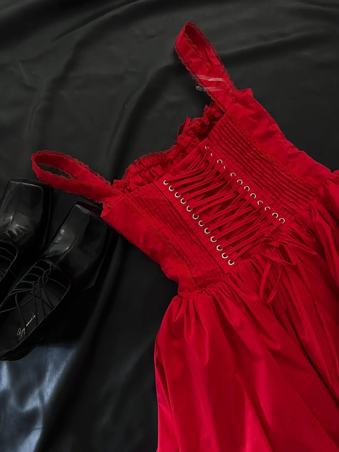 Cute A line Square Neck Red Short Homecoming Dress Summer Middle School Formal 8th Grade Hoco Dresses Cocktail Dress Birthday Outfits W992