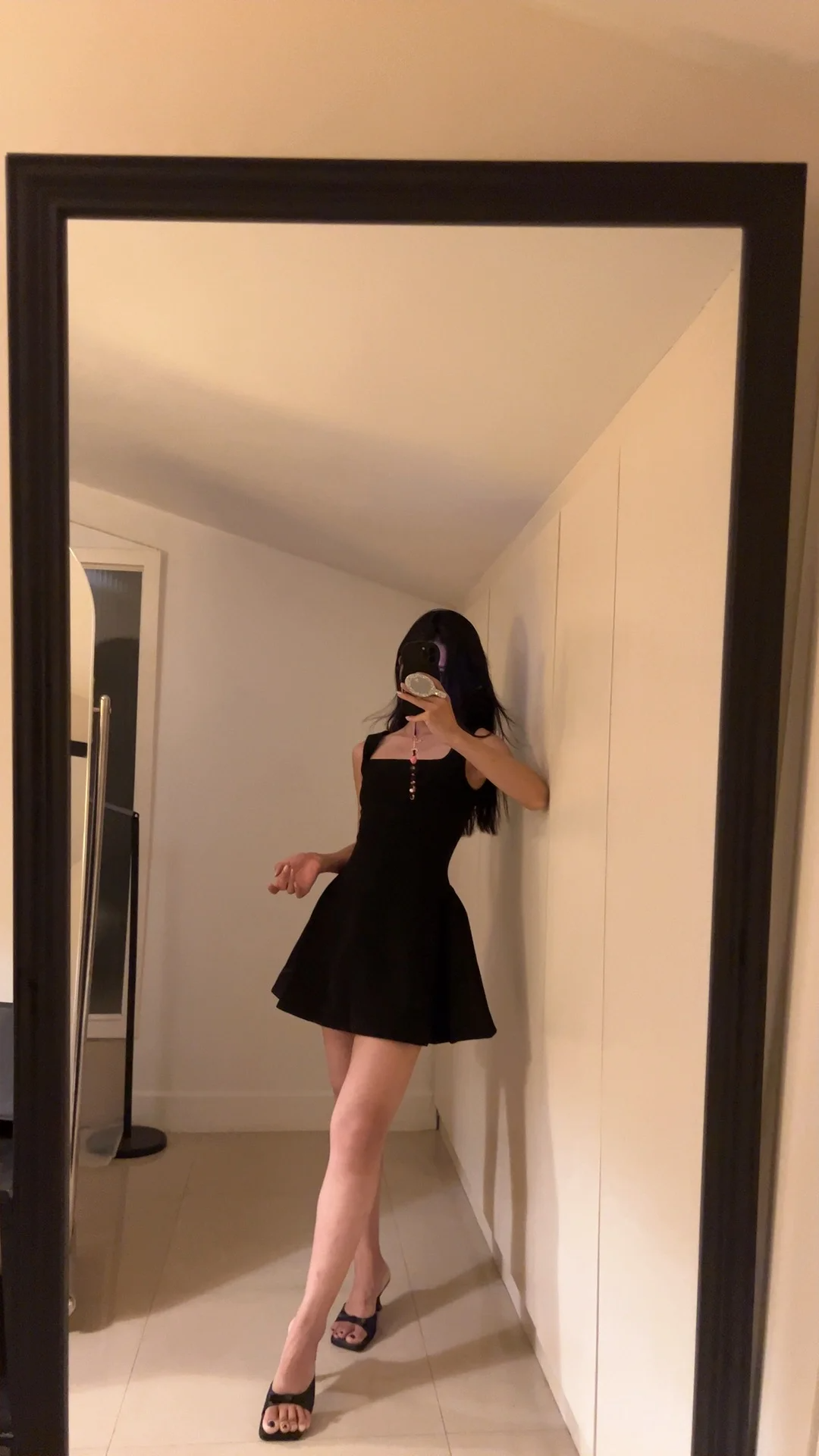 Simple A Line Square Neck Little Black Dress Satin Formal Short 8th Grade Homecoming Dress Summer Middle School Hoco Dresses Birthday Outfits W997