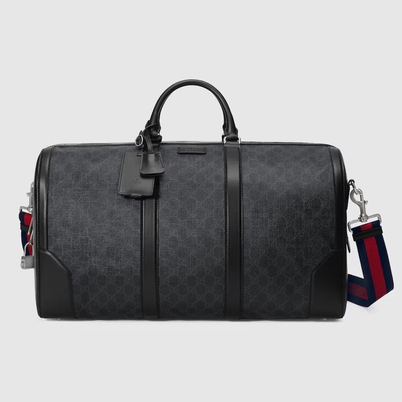 GUCCI BLACK CARRY-ON DUFFLE