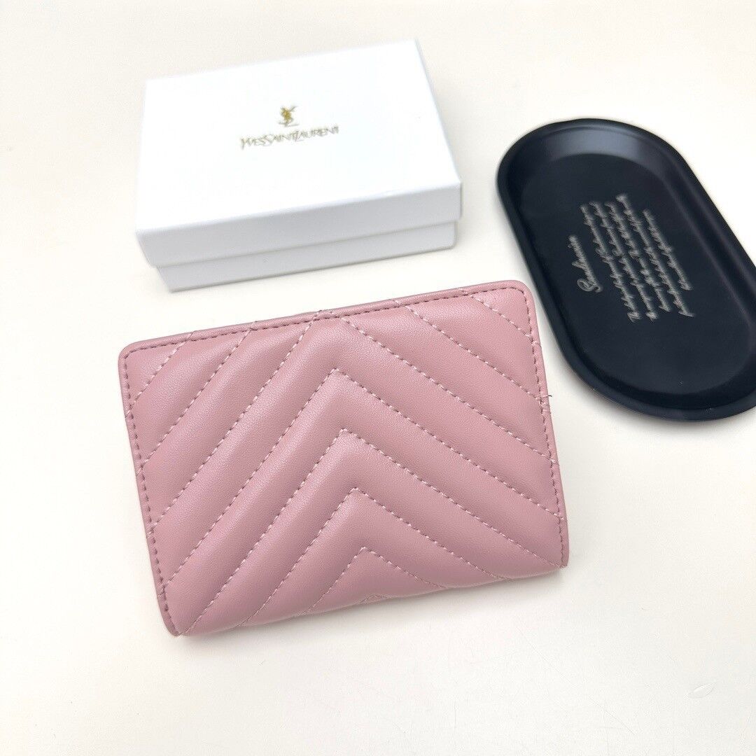 YSL MATELASSÉ  WALLET NEW