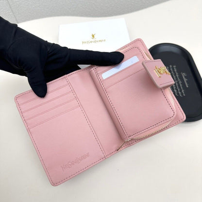 YSL MATELASSÉ  WALLET NEW