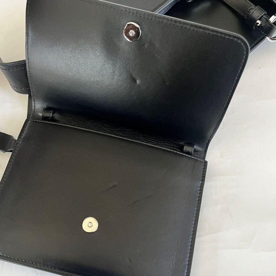 Versace Cargo Modular Messenger black bag