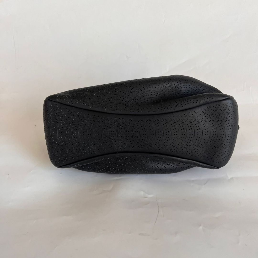 Alaia Samia Perforated Leather Clutch Bag