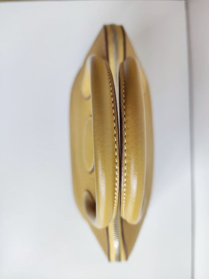 Hermès Bolide 31 Clemence Leather in Curry