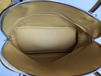 Hermès Bolide 31 Clemence Leather in Curry