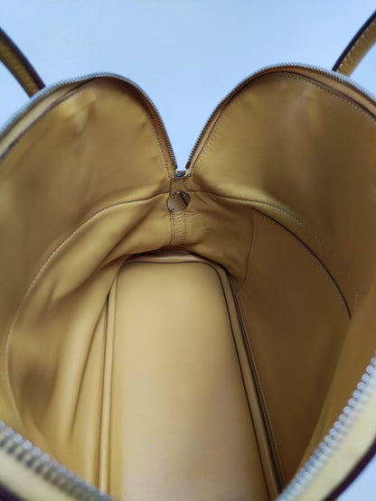 Hermès Bolide 31 Clemence Leather in Curry