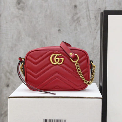 GUCCI Marmont matelasse mini bag