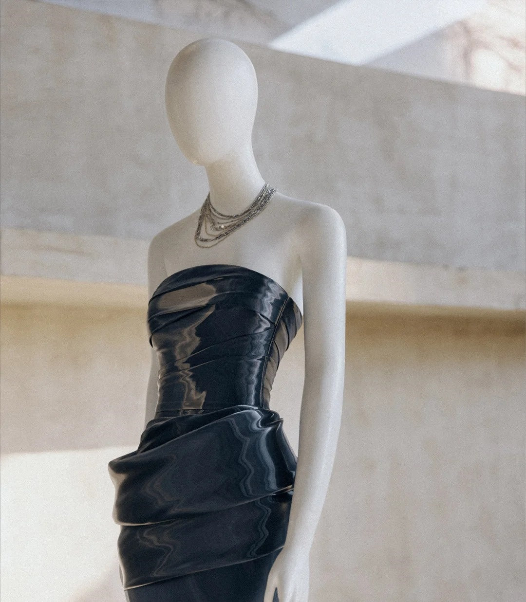 ____Blue Gothic Cyber Mechanical Goddess Liquid Metal Dress Y3K Long Satin Ball Gown Evening Dress gh4545