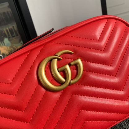 GUCCI Marmont small matelasse shoulder bag