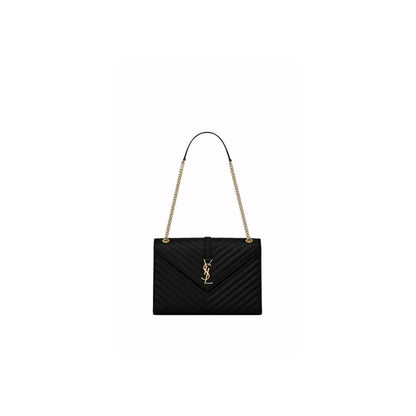 Saint Laurent Loulou Medium In Matelasse Y Leather