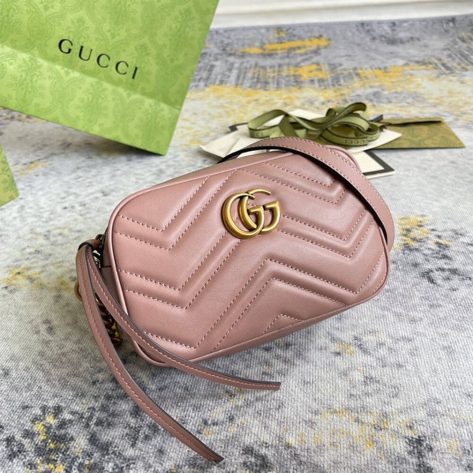 GUCCI Marmont matelasse mini bag
