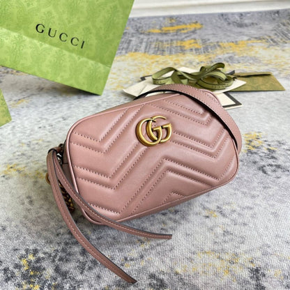 GUCCI Marmont matelasse mini bag