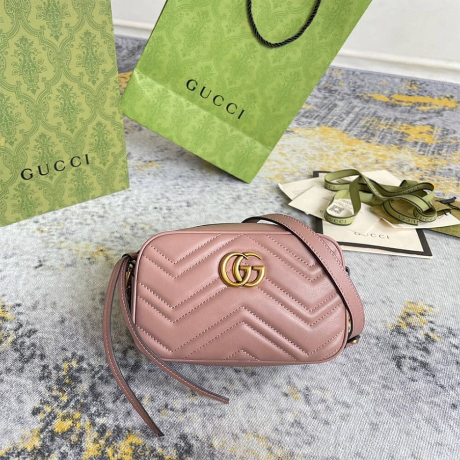 GUCCI Marmont matelasse mini bag