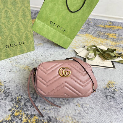 GUCCI Marmont matelasse mini bag