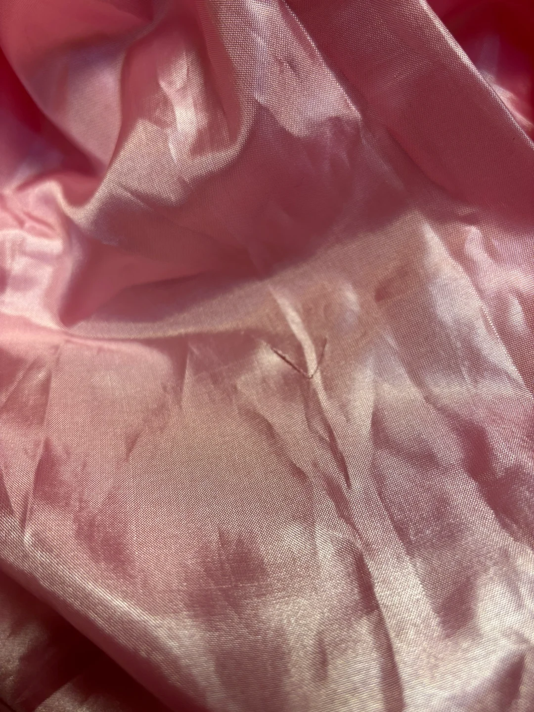 Vintage Pink A Line One Spaghetti Strap Lace Beaded Satin Long Prom Dress Evening Dress SH3735