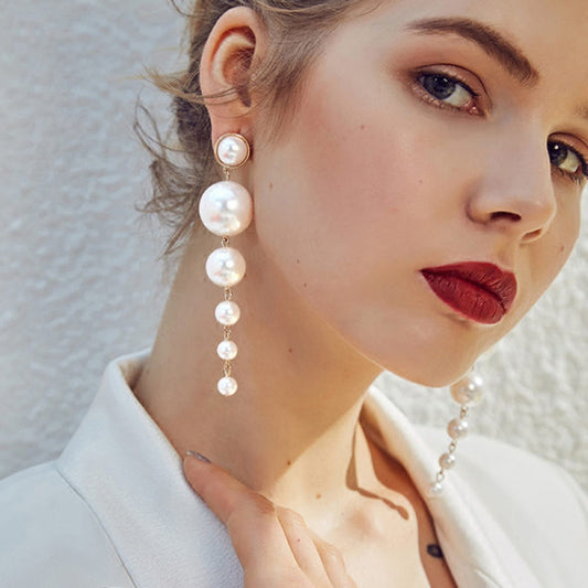 Elegant Pearl Earrings