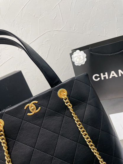 CHANEL SMALL SHOPPING TOTE