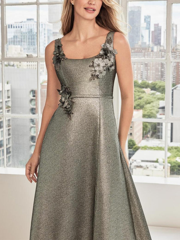 Sleeveless Solid Color Maxi Dress