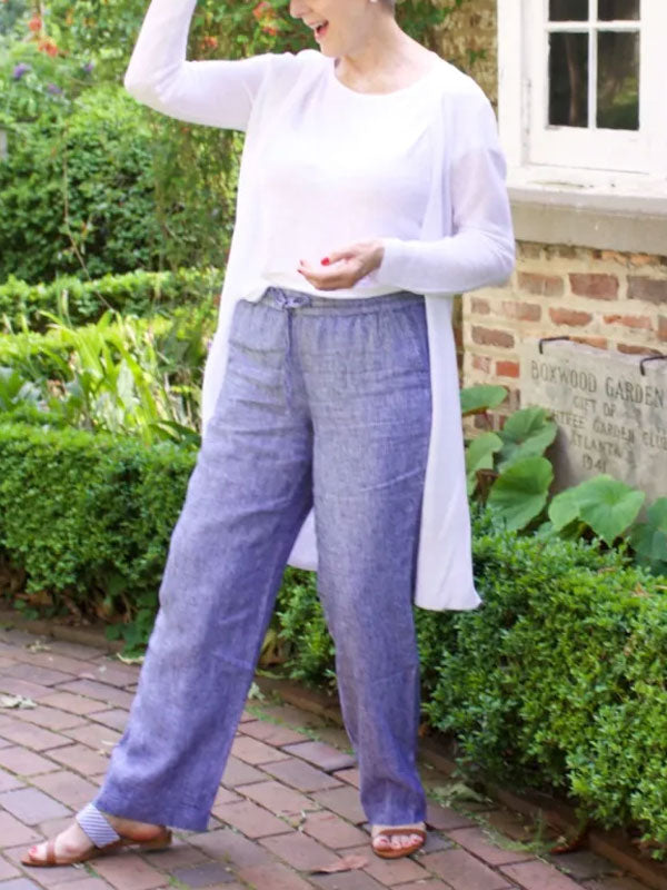 Cotton and Linen Airy and Comfortable Women's Pant