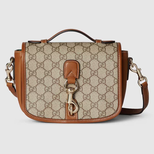 GUCCI Emblem mini shoulder bag