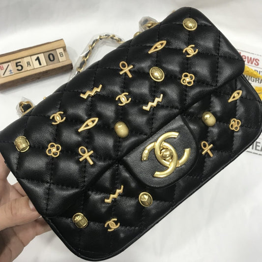 Chanel Small Flap Bag with Egyptian Motiff
