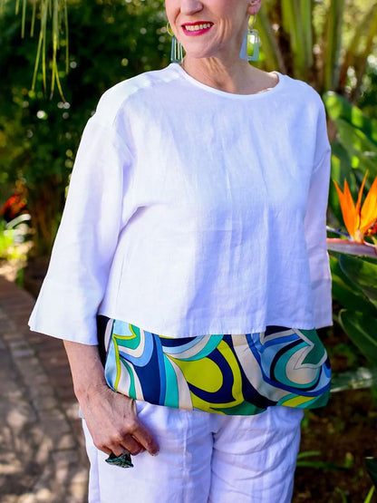 Casual Printed Short Sleeve Women's Sets