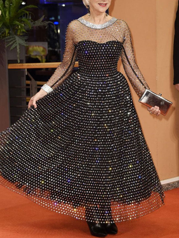 Sequins are Elegant and Sophisticated Ladies Dress