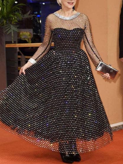 Sequins are Elegant and Sophisticated Ladies Dress