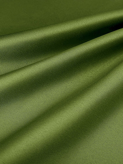 Shirt Collar Ribbon Bow Slit Embroidery Women's Dress