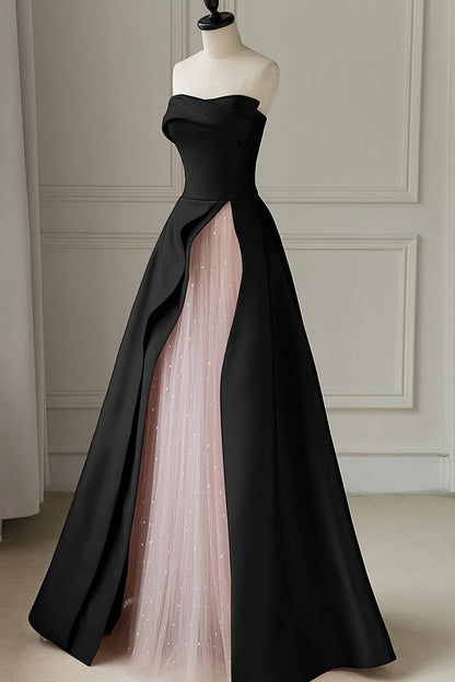 loveedsTM-Pink tube top evening dress