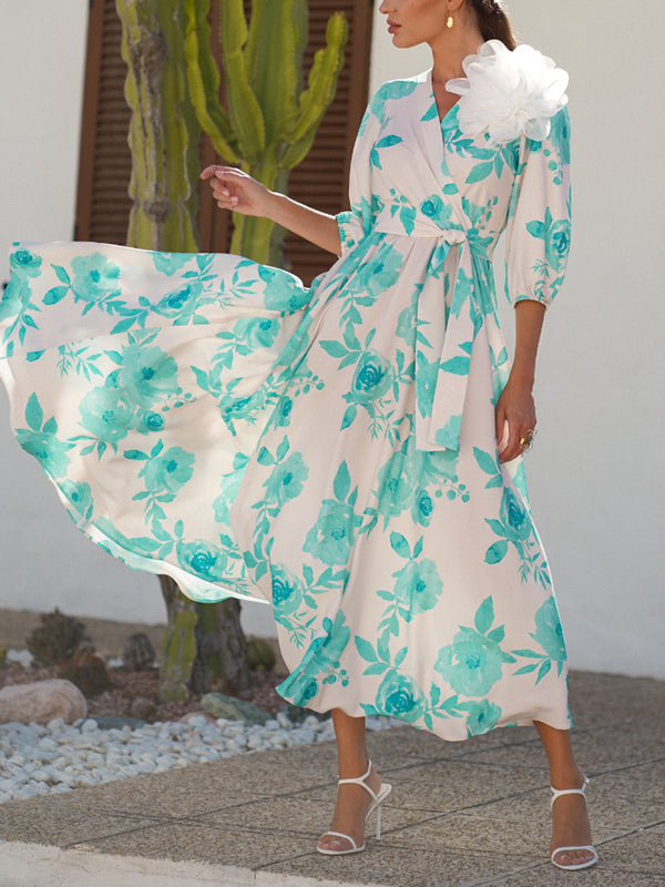 Unique Timeless Prints For Vacation Women's Dress