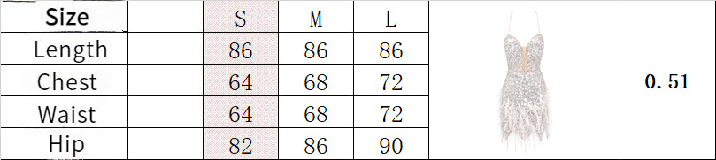 loveedsTM-Silver sexy heavy backless dress-vx