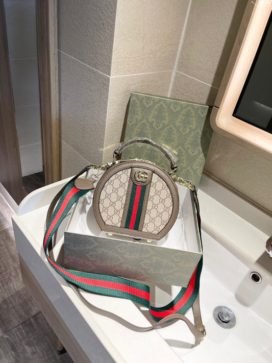 Gucci GG Mini Ophidia Round Backpack