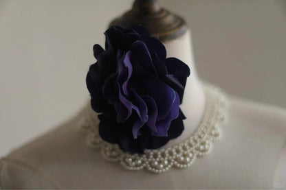 Dark blue irregular pleated short satin homecoming dress a-line princess dress birthday dress gh4376