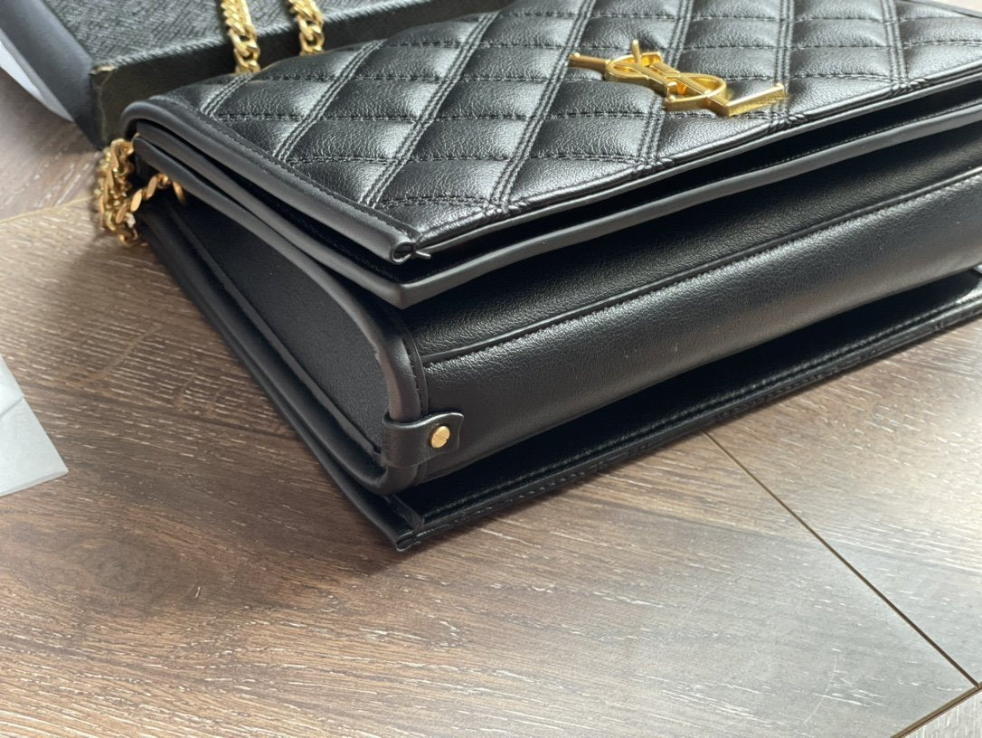 Saint Laurent Becky Mini Chain Bag in Carré