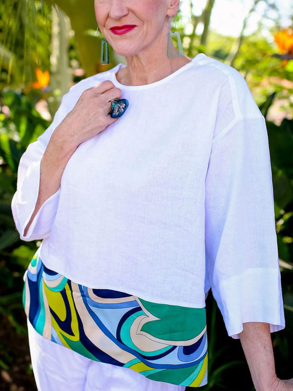 Casual Printed Short Sleeve Women's Sets