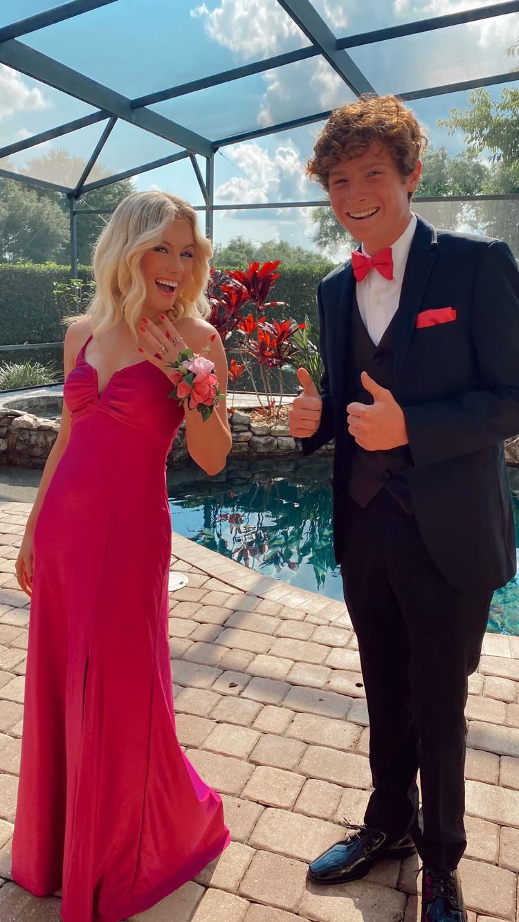 PM410,Hot Pink Bodycon Satin Evening Prom Dresses,V-Neck Long Sheath Party Prom Dress