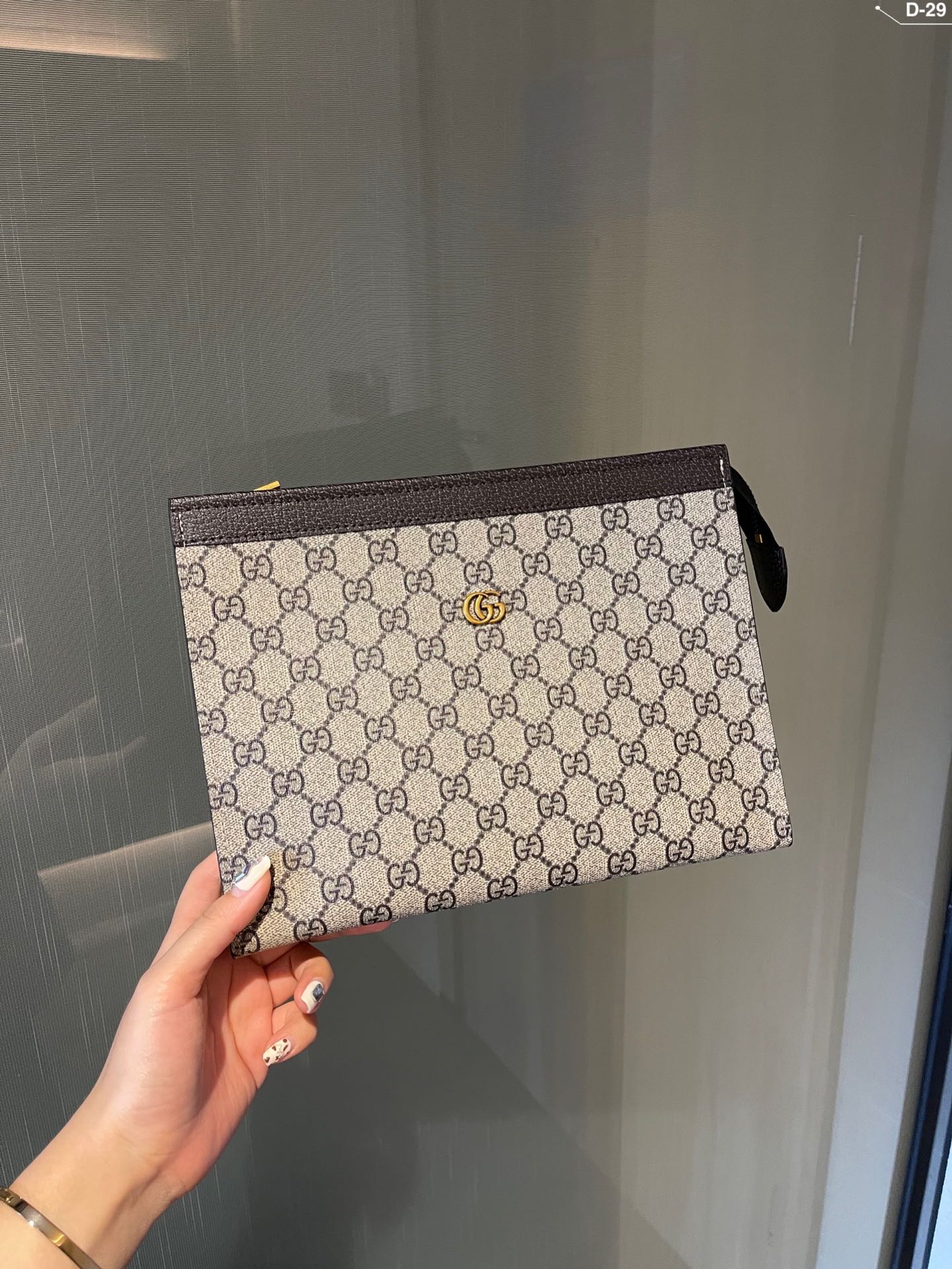 Gucci 1955 Horsebit Pouch Clutch Bag