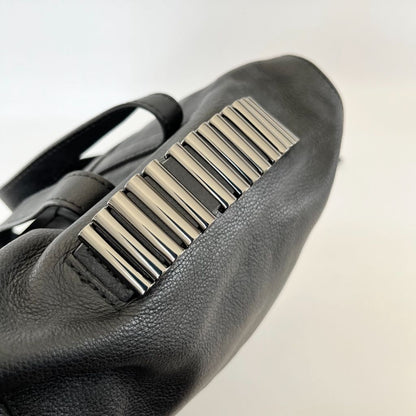 Alexander McQueen Black Leather Backpack