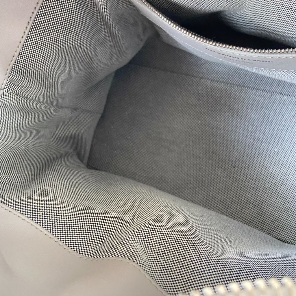 Alexander Wang Grey Smooth Leather Top Handle Bag