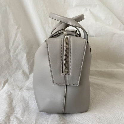 Alexander Wang Grey Smooth Leather Top Handle Bag