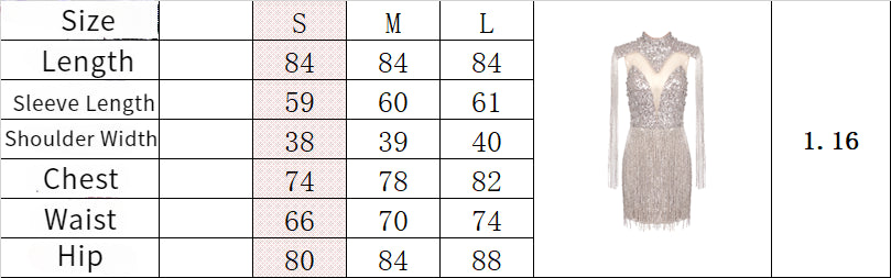 loveedsTM-Tassel sequin short heavy sexy dress-vx